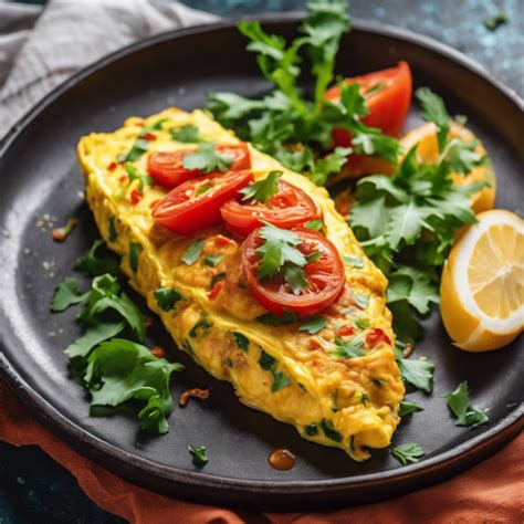 Fish Omelette Recipe — High Protein Breakfast Idea.